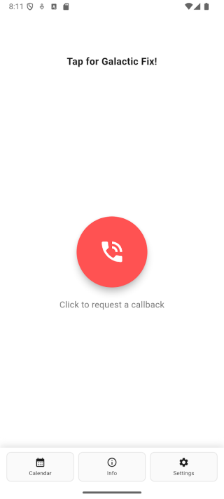 GalacticFix App Screenshot