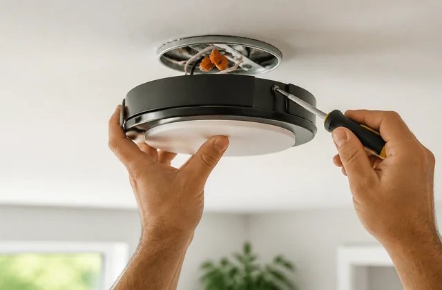 Light Fixture Install in Sacramento